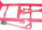 Motorradhebebühne XXL 06152 - 450kg Hebebühne Mit Fußpumpe, Scherenhebebühne, Scheren-Bühne, Motorradlift