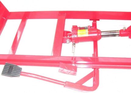 Motorradhebebühne XXL 06152 - 450kg Hebebühne Mit Fußpumpe, Scherenhebebühne, Scheren-Bühne, Motorradlift