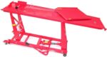 Motorradhebebühne XXL 06152 - 450kg Hebebühne Mit Fußpumpe, Scherenhebebühne, Scheren-Bühne, Motorradlift
