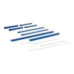 MSW Motor Technics Kompatibel mit Auto, MSW-HB-1500N Mobile Hebebühne 1.500 kg optimierte Kraftübertragung Hebebühne mobil Kipphebebühne Kurzhub-Hebebühne mobile Scherenhebebühne
