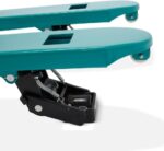 Ameise 4-Wege-Hubwagen PTM | 2.500 kg Tragkraft | 1.150 mm Gabellänge | Lenkrad/Gabelrolle aus robustem Polyurethan | Einfach-Gabelrollen | Palettenhubwagen