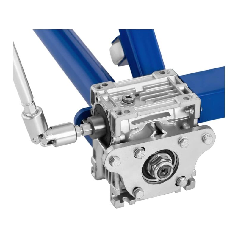 MSW Motor Technics Kompatibel mit Auto, MSW-HB-1500N Mobile Hebebühne 1.500 kg optimierte Kraftübertragung Hebebühne mobil Kipphebebühne Kurzhub-Hebebühne mobile Scherenhebebühne