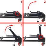 Area1 Motorradständer 360 Grad drehbarer Motorradheber, Set Vorne + Hinten, Motorrad Ständer Montageheber, faltbar, Stahlrohr kompatibel mit MT-07 MT-09 MT-10, Z650 Z900, CBR 650 CB 750 R7 R1 R3