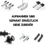 Area1 Motorradständer 360 Grad drehbarer Motorradheber, Set Vorne + Hinten, Motorrad Ständer Montageheber, faltbar, Stahlrohr kompatibel mit MT-07 MT-09 MT-10, Z650 Z900, CBR 650 CB 750 R7 R1 R3
