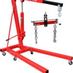 otgerlensker products Motorheber 2 t Motorkran mit Haken + Balancierer Balancer Traverse Motorheber 1500 LBS Positionierer
