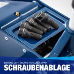NTG HYDRAULISCHER WAGENHEBER 3T – TÜV-Zertifiziert, Flacher Wagenheber Hydraulisch mit Doppelzylinder – 75–505 mm Hubhöhe – Extra Stabiler Rangierwagenheber 3 Tonnen für PKW & SUV