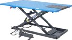 Quad-Hebebühne 675 kg Motorradhebebühne Scherenbühne Fuß + Pneumatikantrieb Bühne Motorradheber Heber Ständer Fuß Pneumatik-Antrieb Kreuz Scherenbühne Montage-Ständer Arbeitsbühne